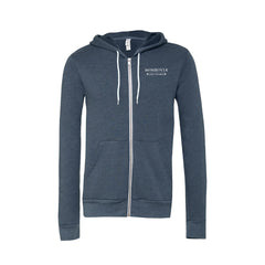 Monrovia 100 Years - Unisex Sponge Fleece Full-Zip Hoodie Sweatshirt