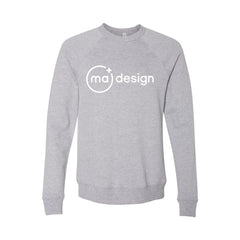 MA Design -  BELLA + CANVAS - Sponge Fleece Raglan Crewneck Sweatshirt