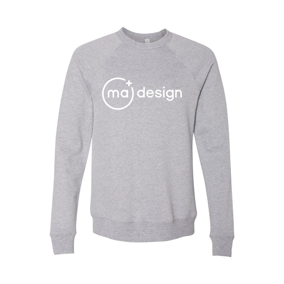 MA Design -  BELLA + CANVAS - Sponge Fleece Raglan Crewneck Sweatshirt