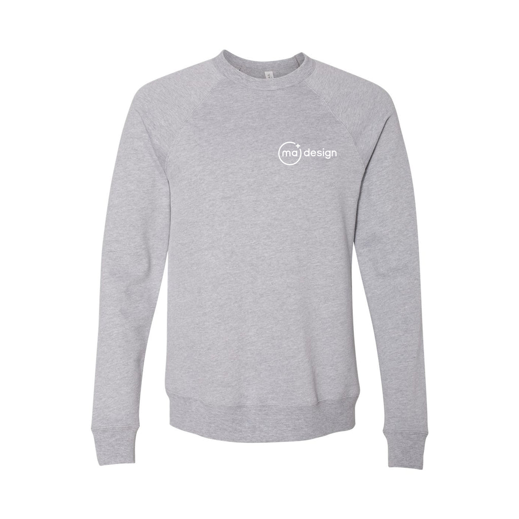 MA Design -  BELLA + CANVAS - Sponge Fleece Raglan Crewneck Sweatshirt