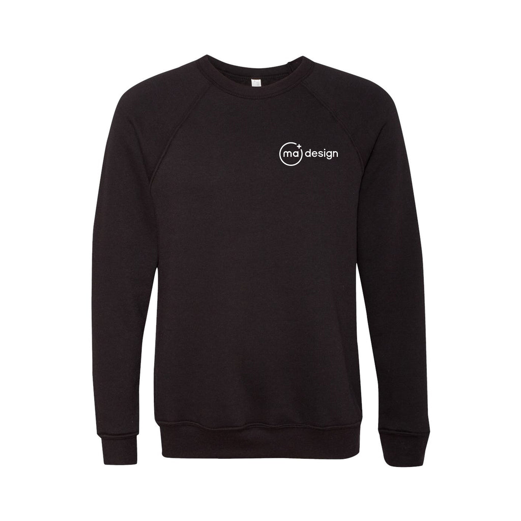 MA Design -  BELLA + CANVAS - Sponge Fleece Raglan Crewneck Sweatshirt