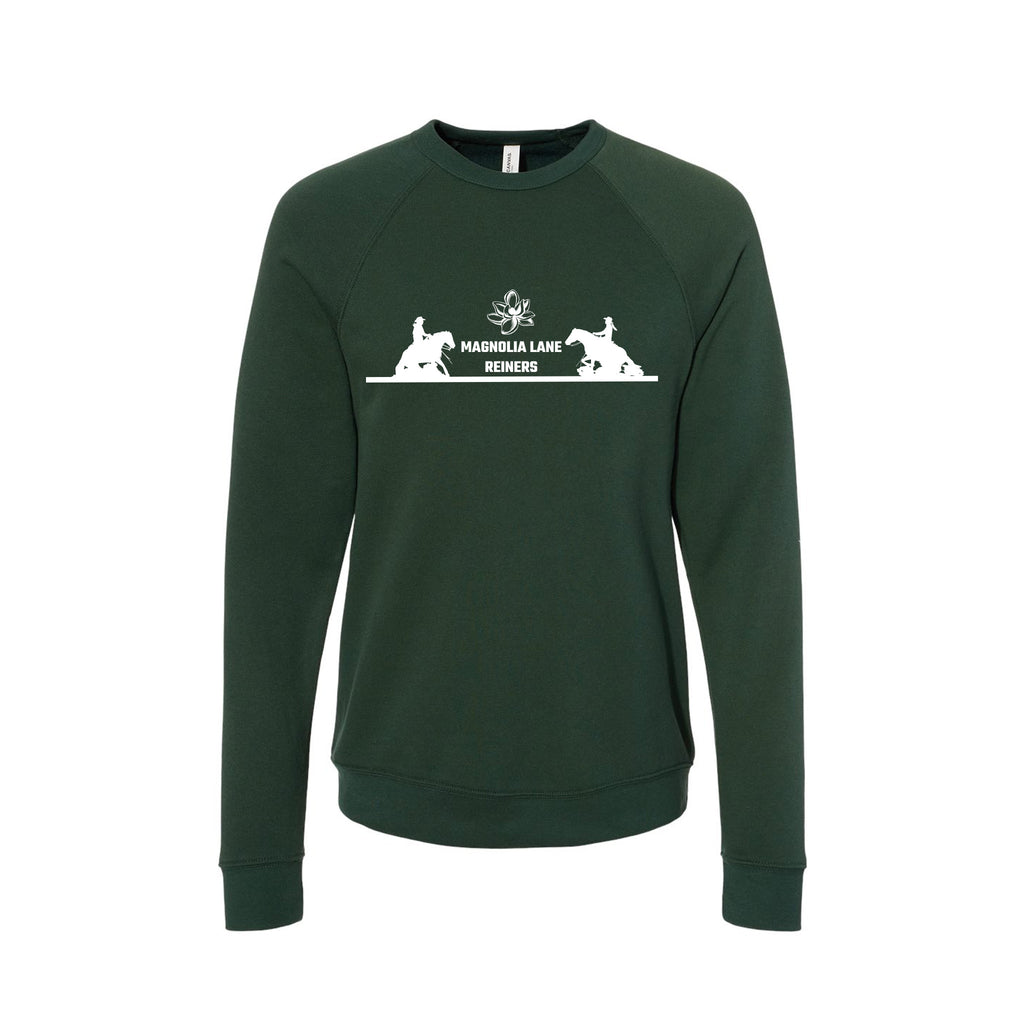 Magnolia Lane Reiners - BELLA + CANVAS - Sponge Fleece Raglan Crewneck Sweatshirt