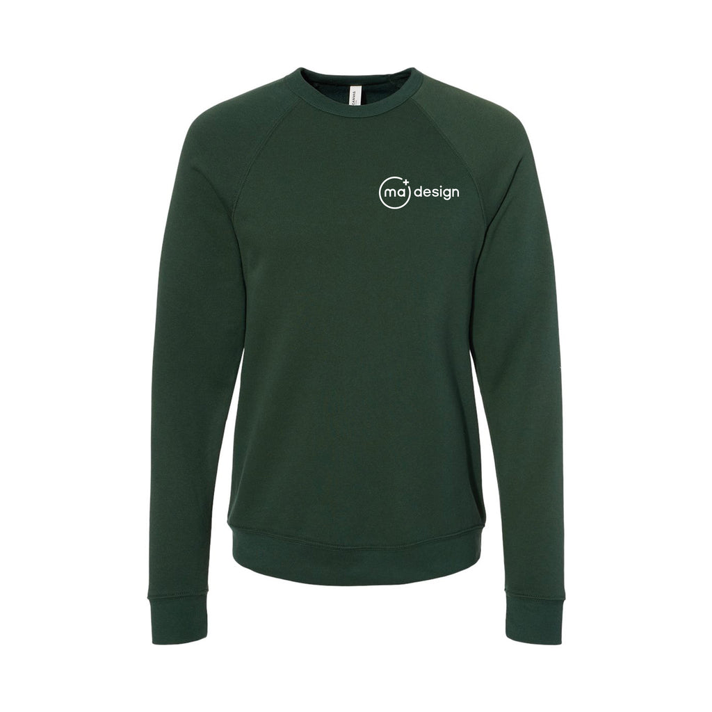 MA Design -  BELLA + CANVAS - Sponge Fleece Raglan Crewneck Sweatshirt