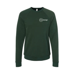 MA Design -  BELLA + CANVAS - Sponge Fleece Raglan Crewneck Sweatshirt