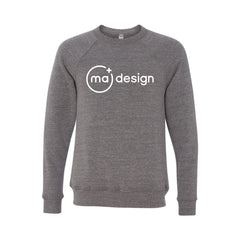 MA Design -  BELLA + CANVAS - Sponge Fleece Raglan Crewneck Sweatshirt