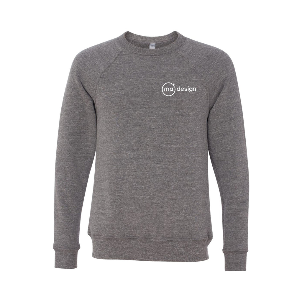 MA Design -  BELLA + CANVAS - Sponge Fleece Raglan Crewneck Sweatshirt