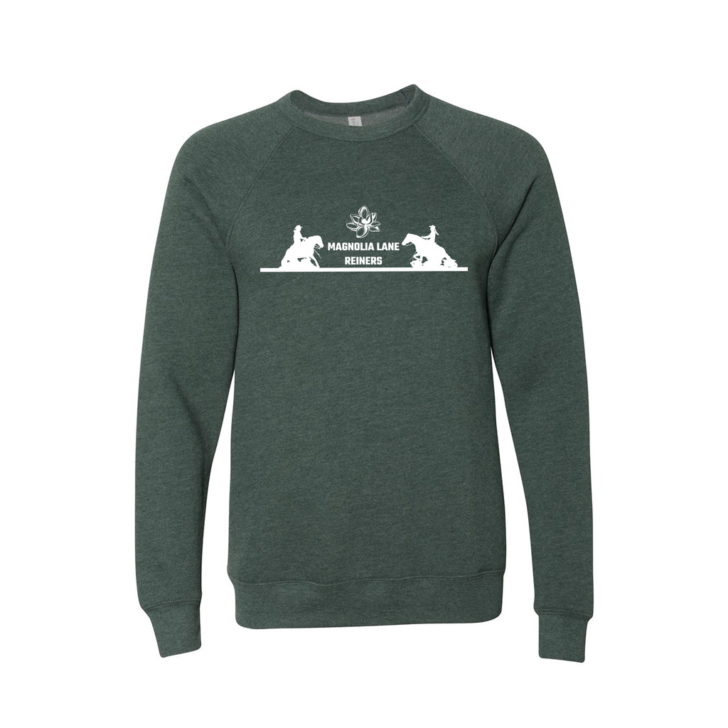 Magnolia Lane Reiners - BELLA + CANVAS - Sponge Fleece Raglan Crewneck Sweatshirt