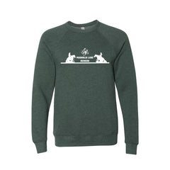 Magnolia Lane Reiners - BELLA + CANVAS - Sponge Fleece Raglan Crewneck Sweatshirt