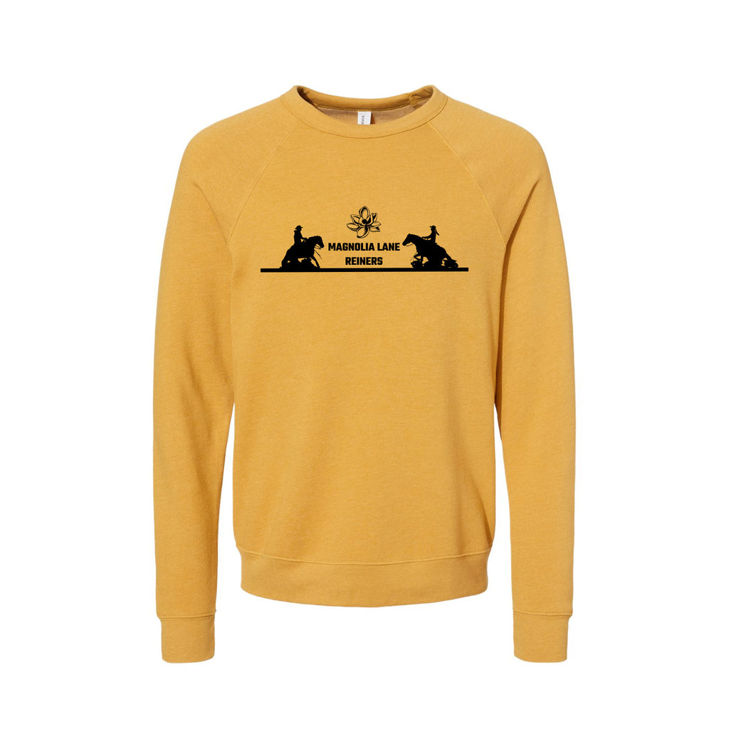 Magnolia Lane Reiners - BELLA + CANVAS - Sponge Fleece Raglan Crewneck Sweatshirt