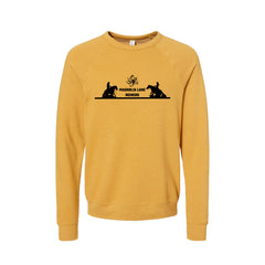 Magnolia Lane Reiners - BELLA + CANVAS - Sponge Fleece Raglan Crewneck Sweatshirt