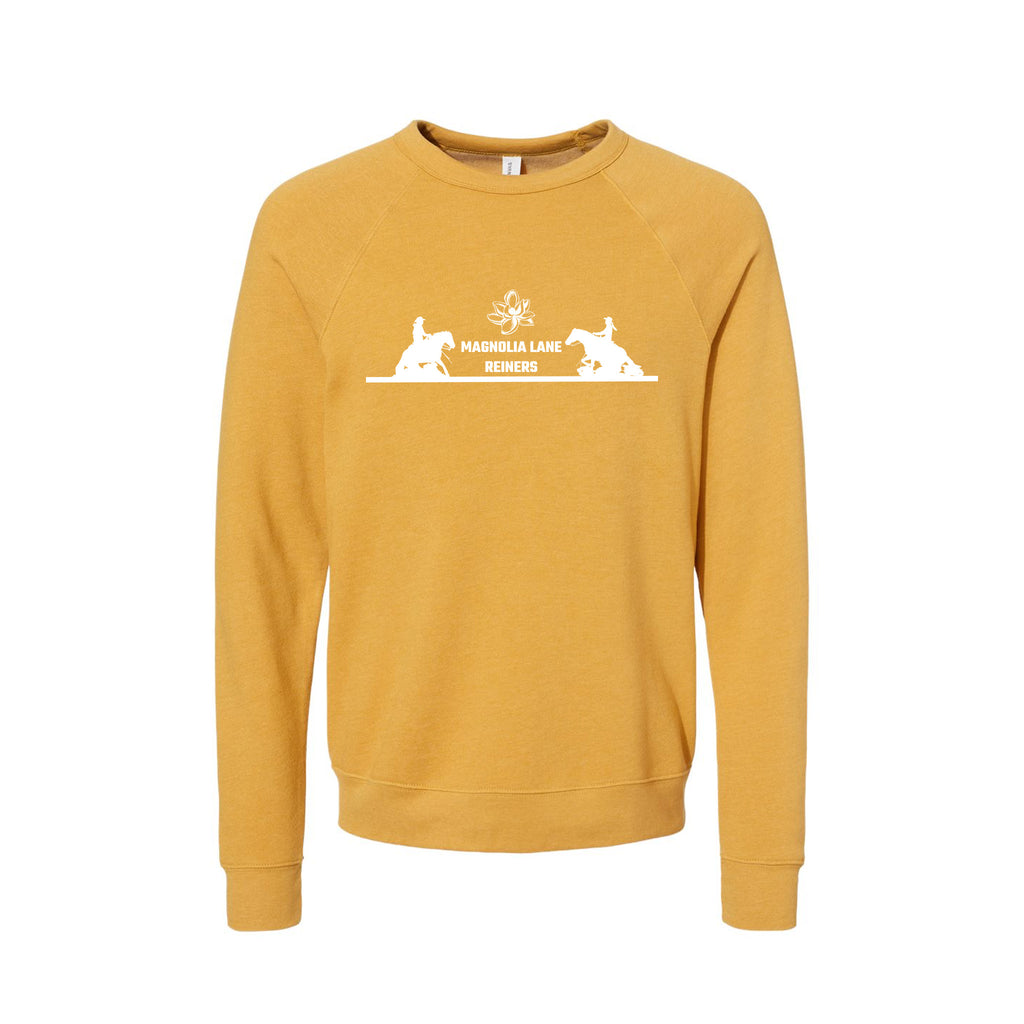 Magnolia Lane Reiners - BELLA + CANVAS - Sponge Fleece Raglan Crewneck Sweatshirt