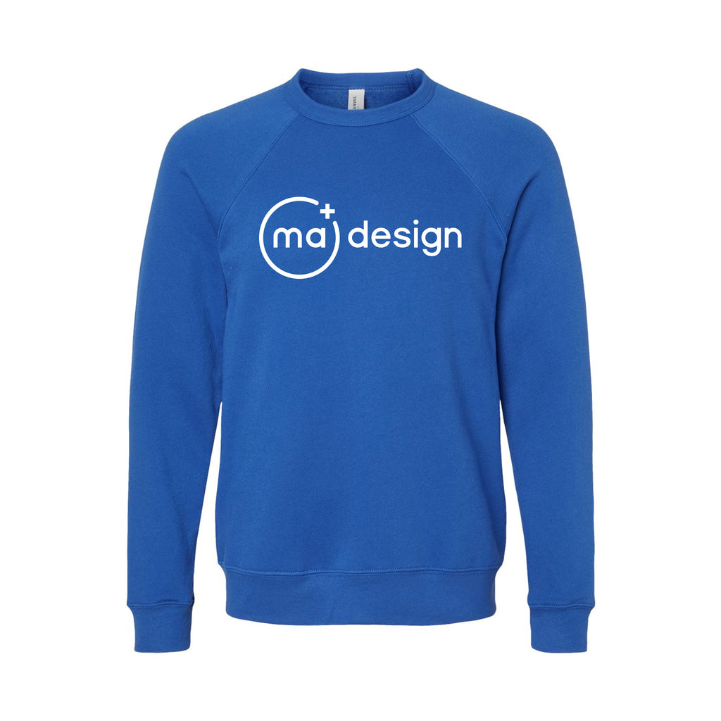 MA Design -  BELLA + CANVAS - Sponge Fleece Raglan Crewneck Sweatshirt
