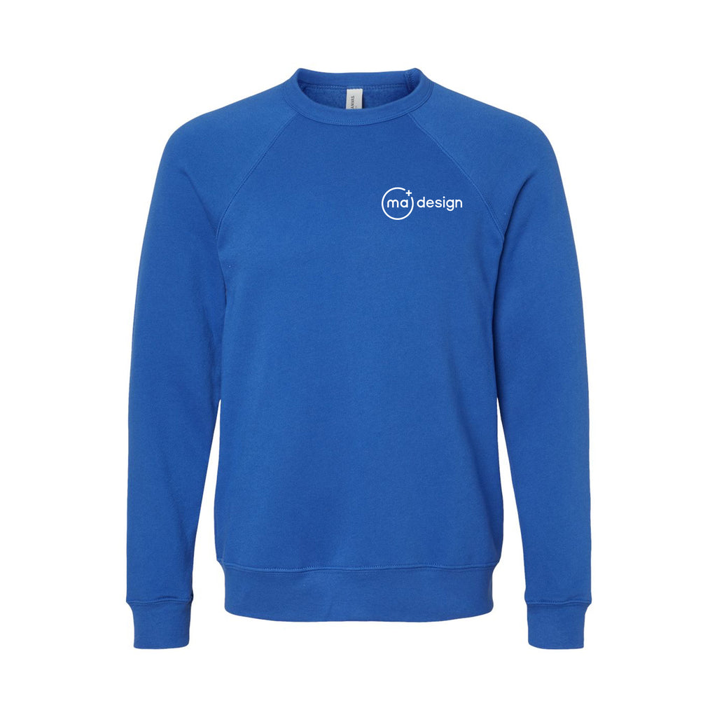 MA Design -  BELLA + CANVAS - Sponge Fleece Raglan Crewneck Sweatshirt