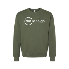 MA Design - BELLA + CANVAS - Sponge Fleece Drop Shoulder Crewneck Sweatshirt