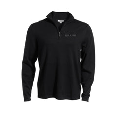 Brick & Timber Collective - QUARTER-ZIP COTTON BLEND SWEATER