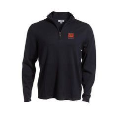 Brick & Timber Collective - QUARTER-ZIP COTTON BLEND SWEATER