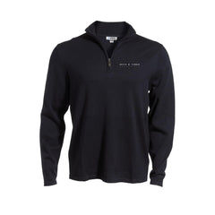 Brick & Timber Collective - QUARTER-ZIP COTTON BLEND SWEATER