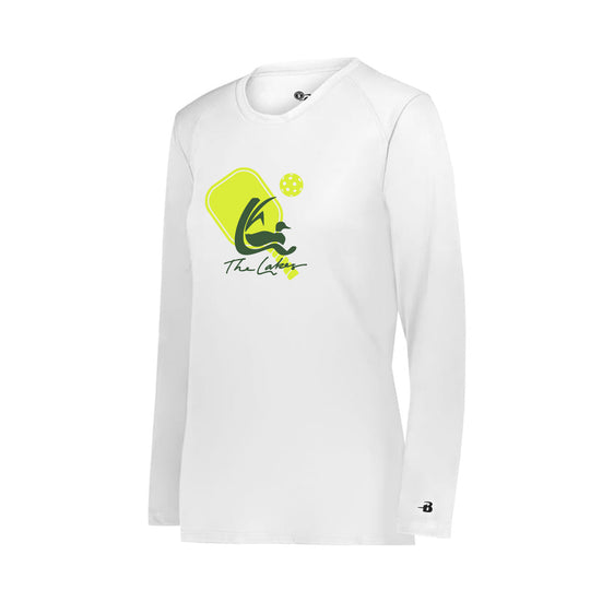 The Lakes Pickleball - LADIES B-CORE LONG SLEEVE TEE