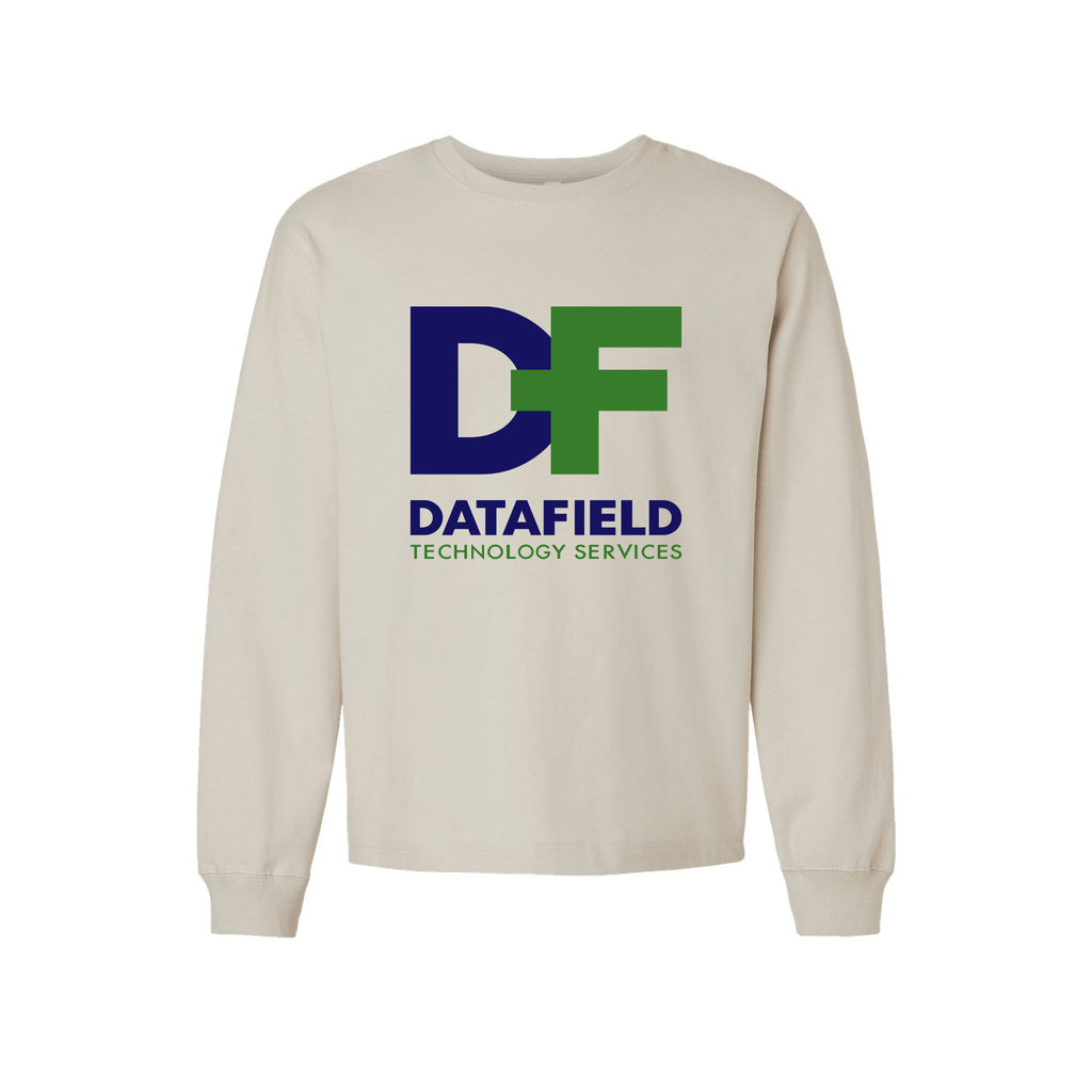 Datafield Technology Services - Unisex 7.5 oz Heavyweight Long Sleeve Tee