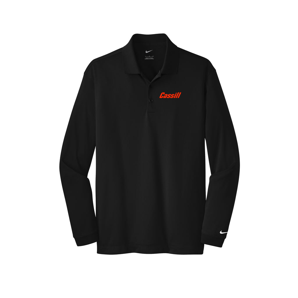 Cassill - Nike Long Sleeve Dri-FIT Stretch Tech Polo