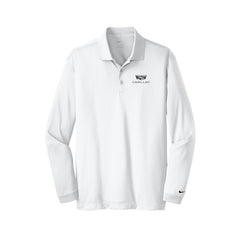 Cadillac of Oak Lawn - Nike Long Sleeve Dri-FIT Stretch Tech Polo