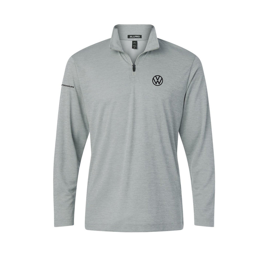 Volkswagen of Columbus - Men's Performance Mélange Quarter-Zip Pullover