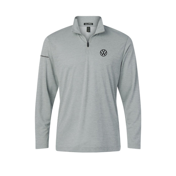 Volkswagen of Columbus - Men's Performance Mélange Quarter-Zip Pullover