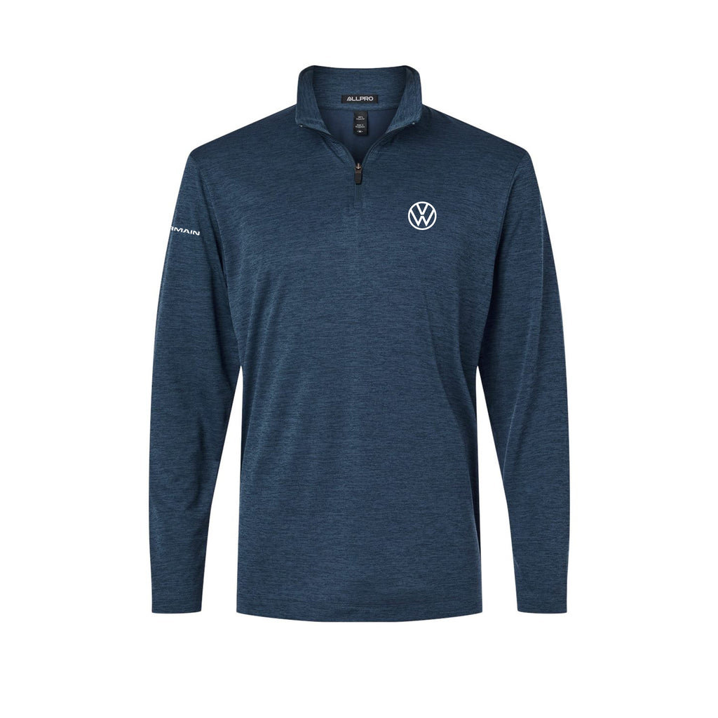 Volkswagen of Columbus - Men's Performance Mélange Quarter-Zip Pullover