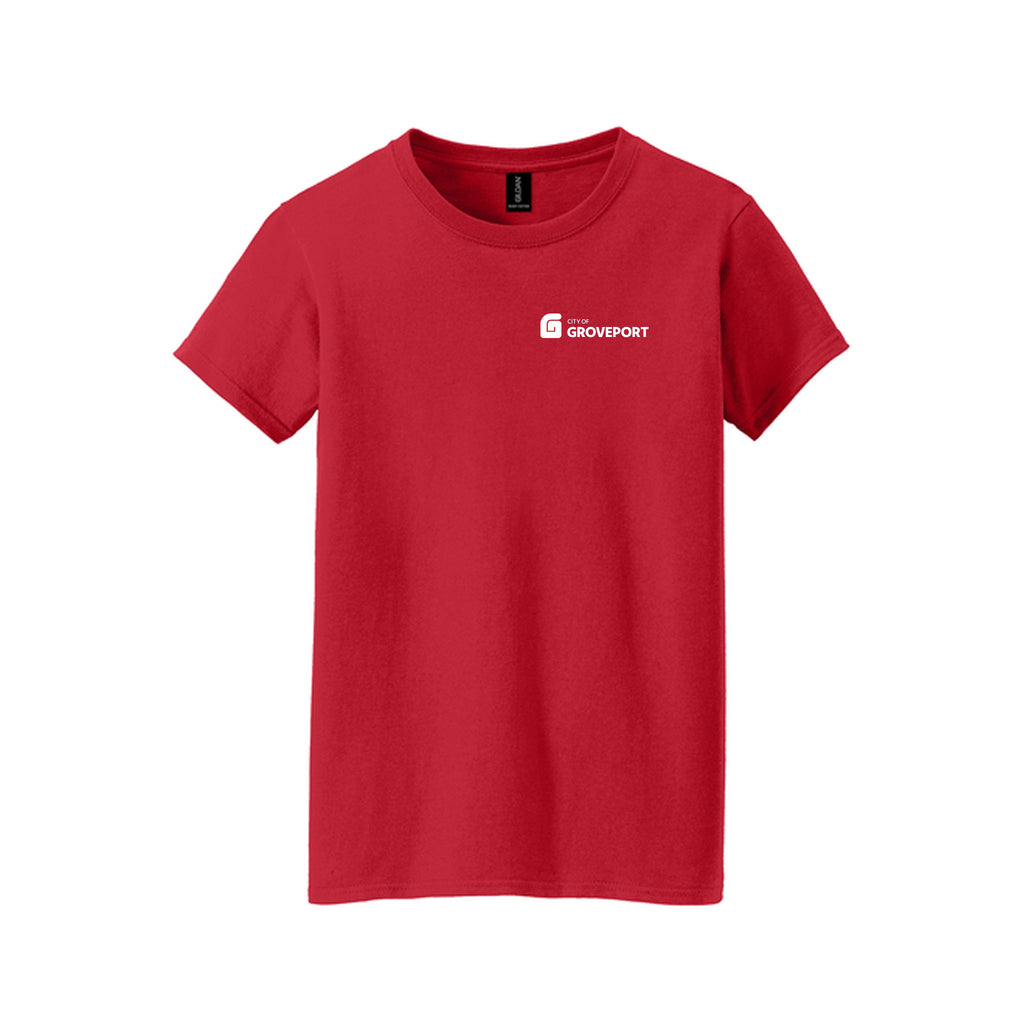 City of Groveport - Gildan® Women's Heavy Cotton™ 100% Cotton T-Shirt