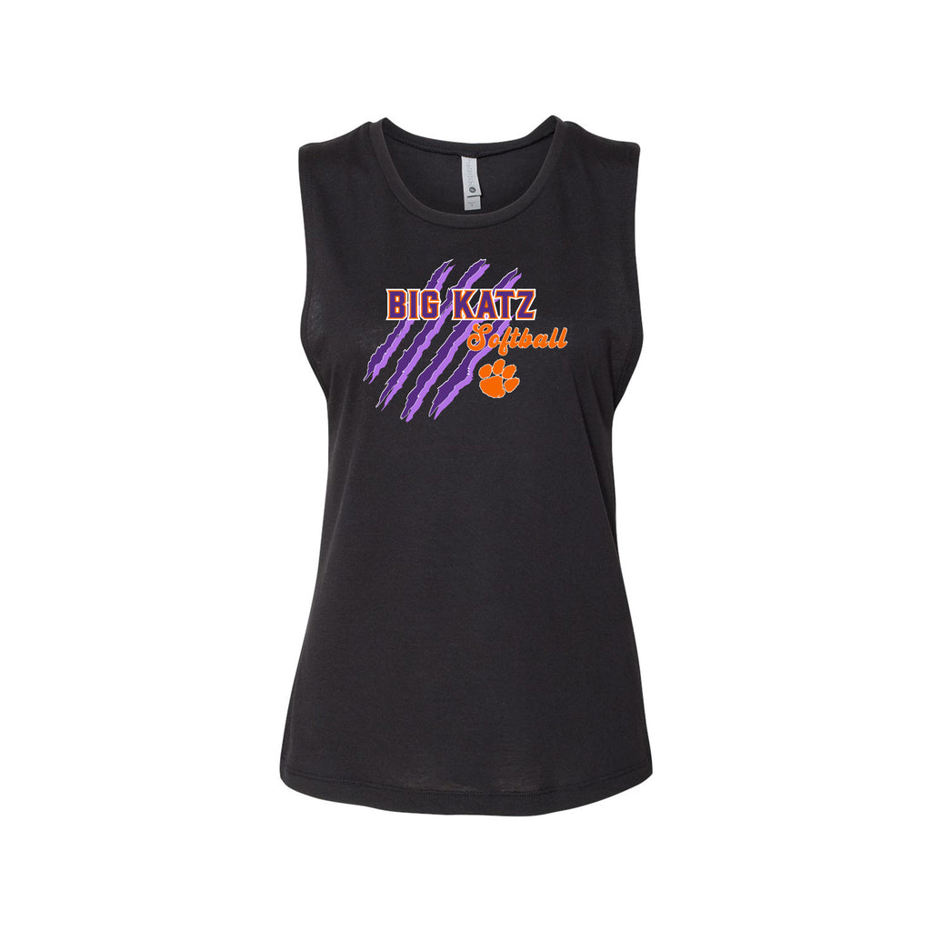 Big Katz Softball - Next Level - Women’s Festival Muscle Tank