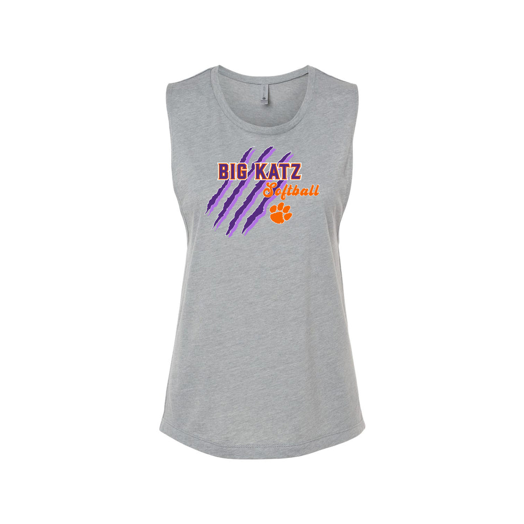 Big Katz Softball - Next Level - Women’s Festival Muscle Tank