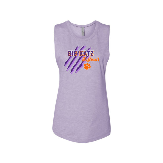 Big Katz Softball - Next Level - Women’s Festival Muscle Tank
