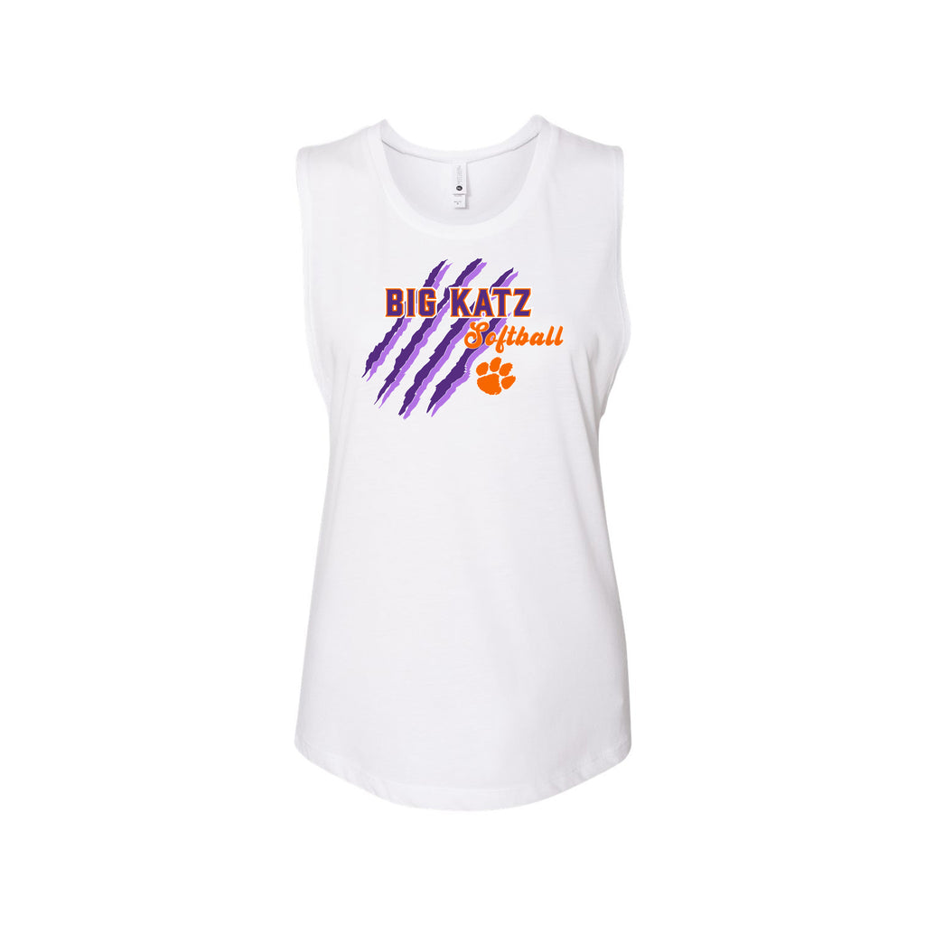 Big Katz Softball - Next Level - Women’s Festival Muscle Tank