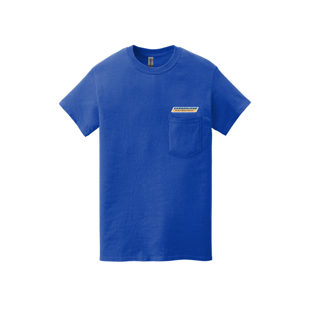 Carbonless Cut - Gildan ® Heavy Cotton ™ 100% Cotton Pocket T-Shirt