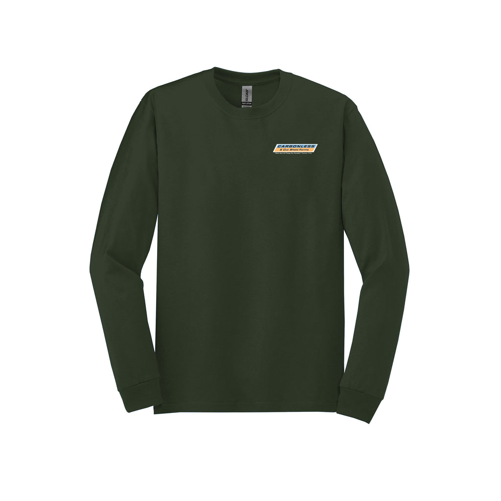 Carbonless Cut - Gildan® - Heavy Cotton™ 100% Cotton Long Sleeve T-Shirt