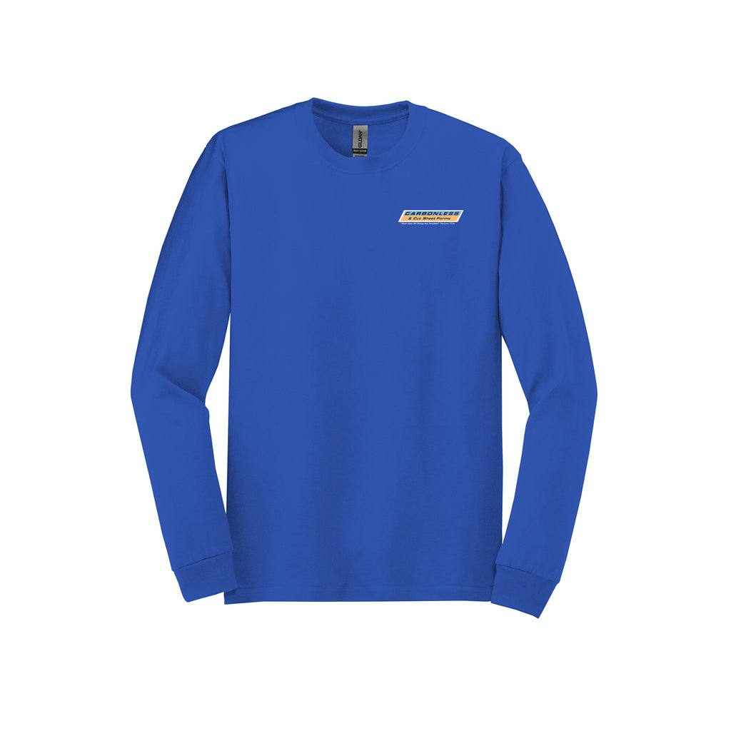 Carbonless Cut - Gildan® - Heavy Cotton™ 100% Cotton Long Sleeve T-Shirt