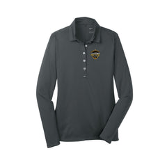 First Class Detailing - Nike Women's Long Sleeve Dri-FIT Stretch Tech Polo