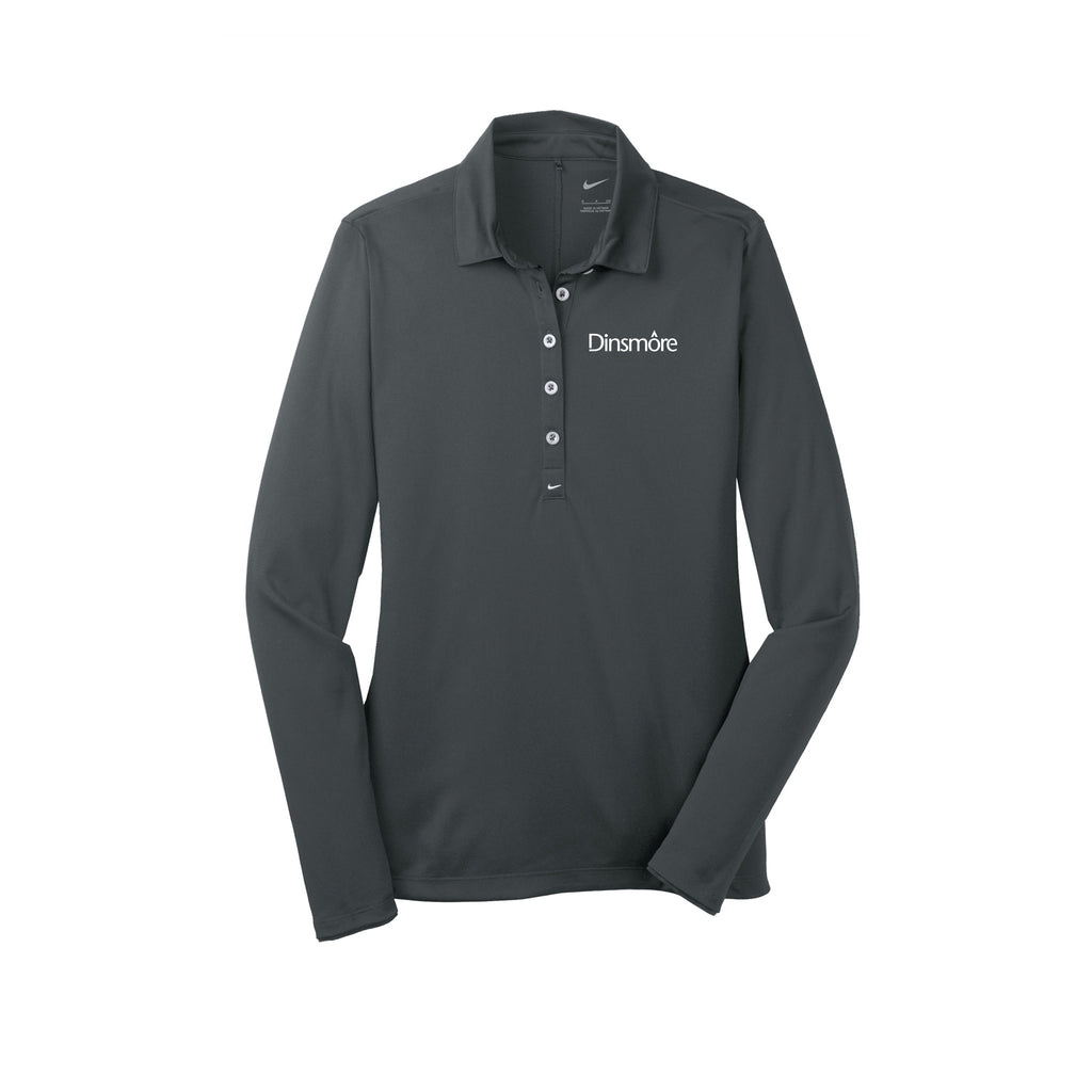 Dinsmore - Nike Women's Long Sleeve Dri-FIT Stretch Tech Polo