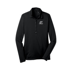 Rapid Close Columbus - Nike Women's Long Sleeve Dri-FIT Stretch Tech Polo