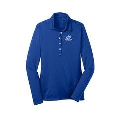 Rapid Close Columbus - Nike Women's Long Sleeve Dri-FIT Stretch Tech Polo