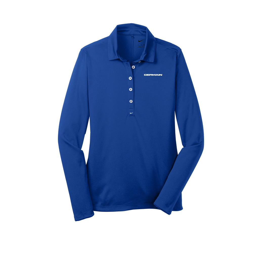 Germain Corporate - Nike Women's Long Sleeve Dri-FIT Stretch Tech Polo