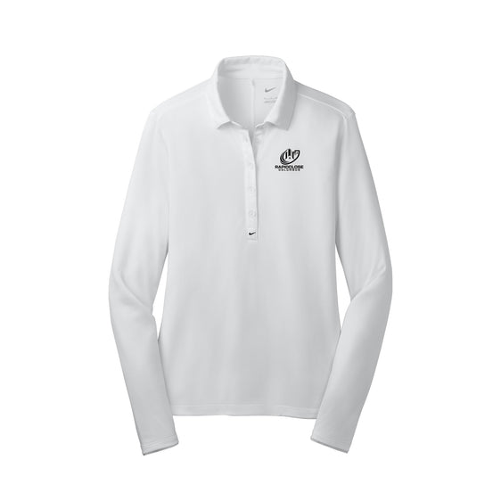 Rapid Close Columbus - Nike Women's Long Sleeve Dri-FIT Stretch Tech Polo