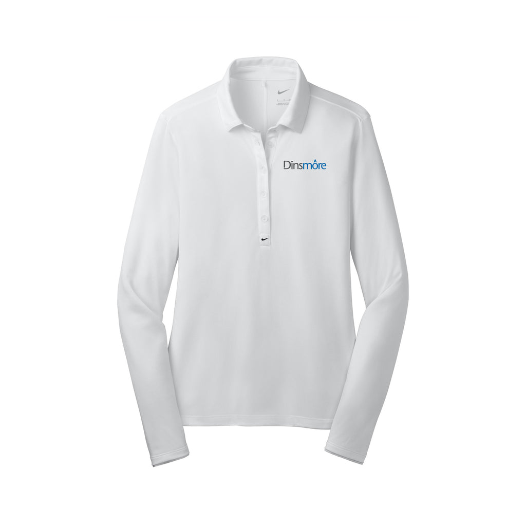 Dinsmore - Nike Women's Long Sleeve Dri-FIT Stretch Tech Polo