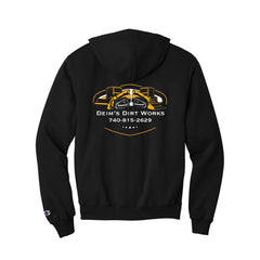 Deim's Dirt Works - Champion® Powerblend® Pullover Hoodie