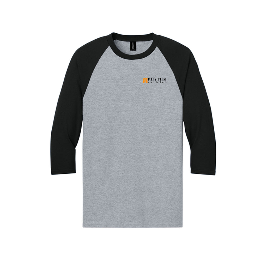 Rhythm Architecture - Gildan® Heavy Cotton™ 3/4-Sleeve Raglan T-Shirt