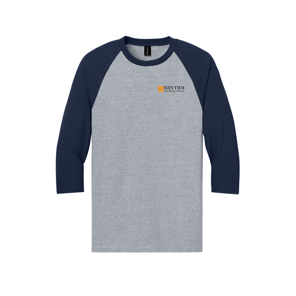 Rhythm Architecture - Gildan® Heavy Cotton™ 3/4-Sleeve Raglan T-Shirt
