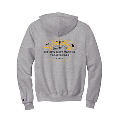 Deim's Dirt Works - Champion® Powerblend® Pullover Hoodie