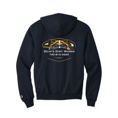 Deim's Dirt Works - Champion® Powerblend® Pullover Hoodie
