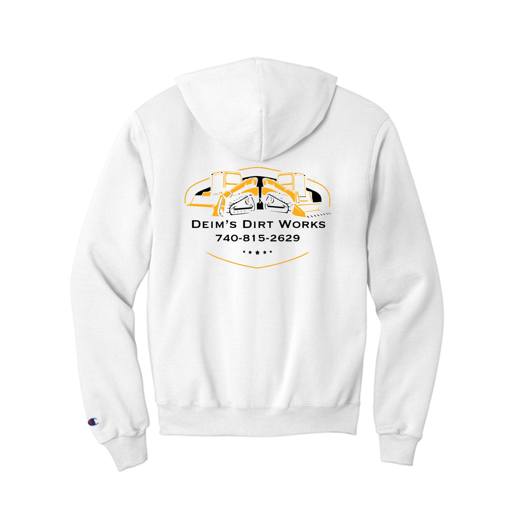 Deim's Dirt Works - Champion® Powerblend® Pullover Hoodie