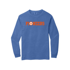 Olentangy Orange Soccer - Comfort Colors® Heavyweight Ring Spun Long Sleeve Tee